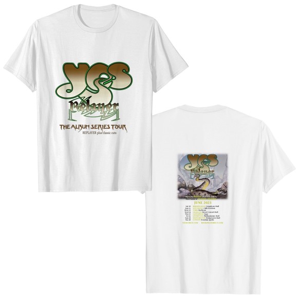 Yes Band Tour 2023 Hoodie Yes Tour Shirt Yes Band Tour 2 Sided T Shirts - Picture 1 of 4